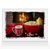 Baby Het is koud buiten romantische vakantie Kaart (Binnen Horizontaal (Boven))