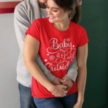 Baby het is koud buiten Rood Dames Holiday