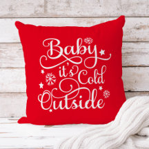 Baby het is koud buiten Rood Script Vakantiedag