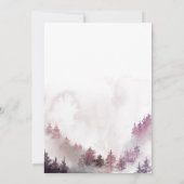 Baby Het is Koud Buiten Roze Baby shower Kaart (Achterkant)