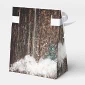 Baby Het is koud buiten Rustisch Baby shower Bedankdoosjes (Achterkant)