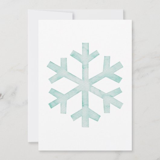 Baby Het is koud buiten Schattige Baby shower Kaart (Achterkant)