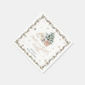 Baby het is koud buiten Schattige Polar Beer Baby Servet (Hoek)