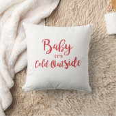 Baby Het is koud buiten Sierkussen (Deken)