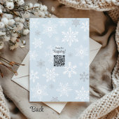 Baby het is koud buiten Sneeuwvlok Winter Jongen S Kaart