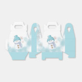 Baby Het is koud buiten Snowman Baby shower Bedankdoosjes (Uitgevouwen)