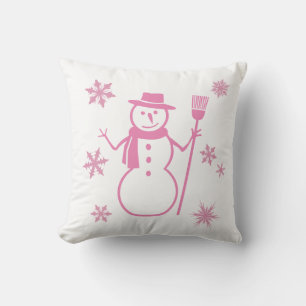 Baby het is koud buiten Snowman Pillow Kussen