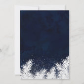 Baby Het is koud buiten string lichtpijnblauw Kaart (Achterkant)