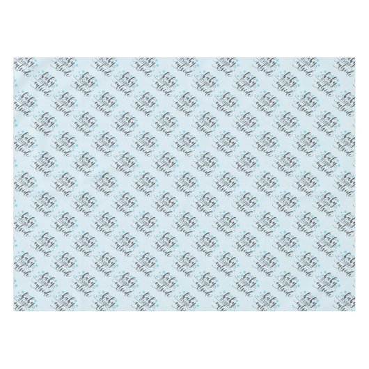 Baby het is koud buiten tafelkleed (Voorkant (Horizontaal))