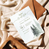 Baby het is koud buiten Tree Wonderland baby showe Kaart