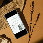 Baby het is koud buiten Tree Wonderland baby showe Kaart