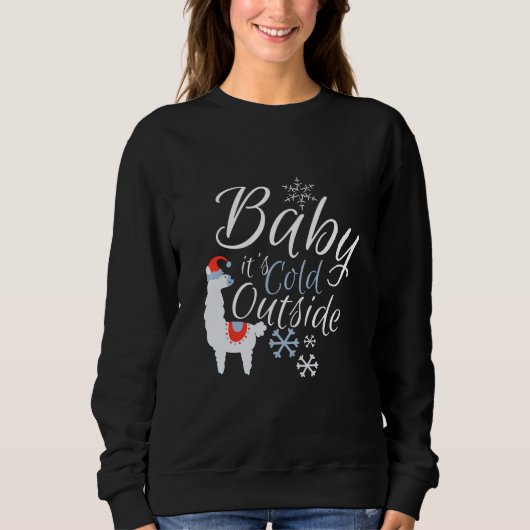Baby het is koud buiten trui (Voorkant)
