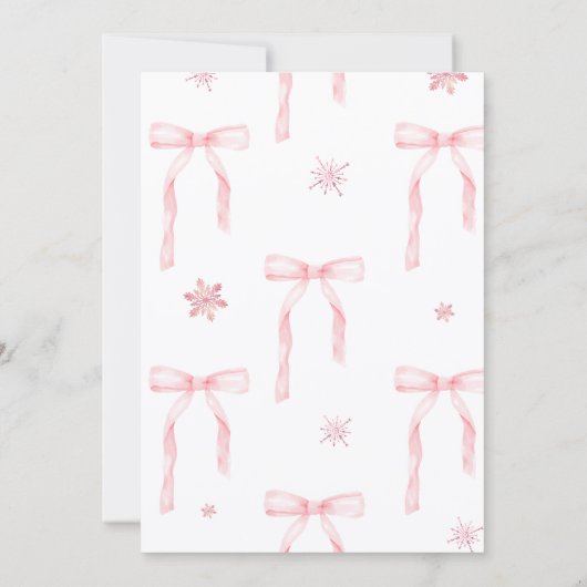 Baby het is koud buiten uitnodiging, Baby shower Kaart (Achterkant)