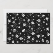 Baby het is Koud Buiten Vakantie 4 Foto Flat Card Feestdagenkaart (Achterkant)