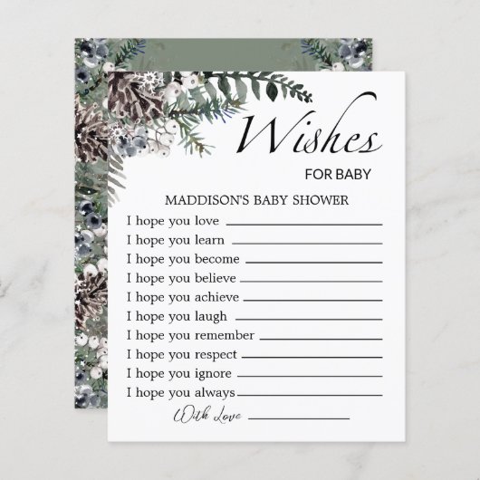 Baby het is koud buiten voor baby (Voorkant / Achterkant)