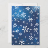 Baby Het is koud buiten Vrijgezellenfeest Kaart (Achterkant)