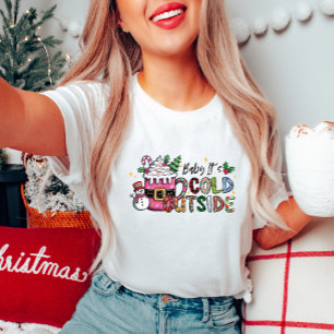 Baby Het is koud buiten vrouwen T-shirt