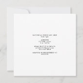 Baby het is koud buiten waterverf baby shower aankondiging (Achterkant)