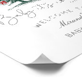 Baby Het is koud buiten Welkom Poster (Hoek)