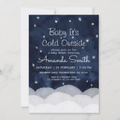 Baby Het is koud Buiten Whimsical Baby shower Kaart (Voorkant)