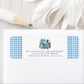 Baby Het is koud buiten Winter Baby shower Adres Etiket (Insitu)