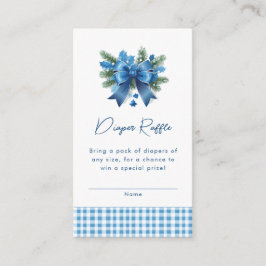 Baby Het is koud buiten Winter Baby shower Enclosu Informatiekaartje