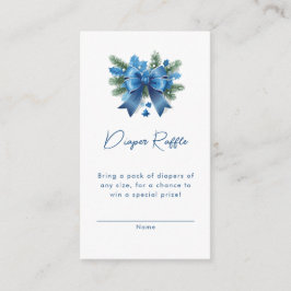 Baby Het is koud buiten Winter Baby shower Enclosu Informatiekaartje