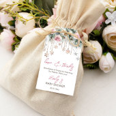 Baby het is koud buiten winter baby shower favor cadeaulabel