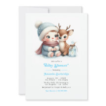 Baby het is koud buiten Winter Baby Shower