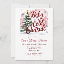 Baby, het is koud buiten Winter Baby Shower