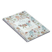 Baby het is koud buiten Winter Baby Shower Notitieboek (Rechterzijde)