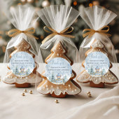 Baby Het is koud Buiten Winter Beer Dank u Ronde Sticker