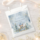 Baby Het is koud buiten Winter Beer Gift Bedankzakje (Geknipt)