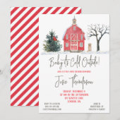 Baby Het is koud buiten, Winter Gewaardeerd Baby s Kaart (Voorkant / Achterkant)