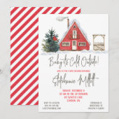 Baby Het is koud buiten, Winter Gewaardeerd Baby s Kaart (Voorkant / Achterkant)