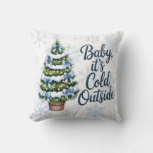 Baby, het is koud buiten Winter Jongen Baby Borrel
