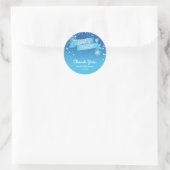 BABY HET IS KOUD BUITEN Winter Party Favor Sticker (Tas)