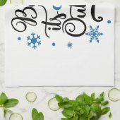 Baby Het is koud buiten Winter Theedoek (Gevouwen)