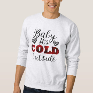 Baby Het is koud buiten Winter Trui