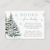 Baby Het is koud buiten winterboeken voor Baby Informatiekaartje (Voorkant)