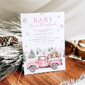 Baby Het is Koud Buiten Winterbos Baby shower Kaart