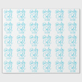 Baby Het is koud buitenverpakt papier (Vlak)