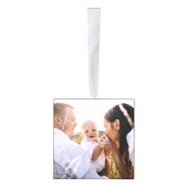 Baby het is koud hert multi foto kerstvakantie decoratie (Rechts)