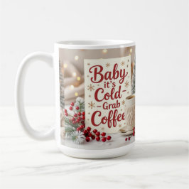Baby het is koud, pak koffie koffiemok