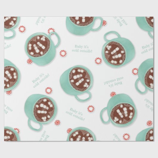 Baby Het is koud papier voor buitengebruik van fee (Vlak)