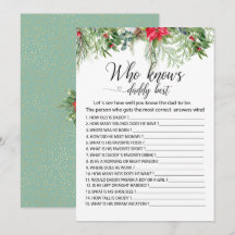 Baby het is koud voor spelletjes die papa bes kenn