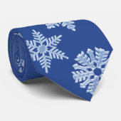 Baby Het is koudblauw, gevroren kerstmis buiten Ri Stropdas (Opgerold)