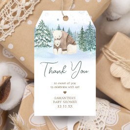 Baby Het is Koude Buiten Baby shower Favor Tags Cadeaulabel