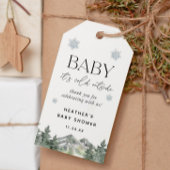 Baby Het is Koude Buiten Baby shower Favors Cadeaulabel