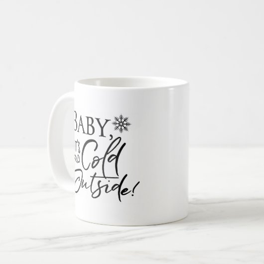 Baby het is Koude Buiten - KoffieMok (Voorkant links)